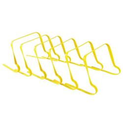 Haies de vitesse Gladiator Fit 30cm pack de 6 jaune plastique