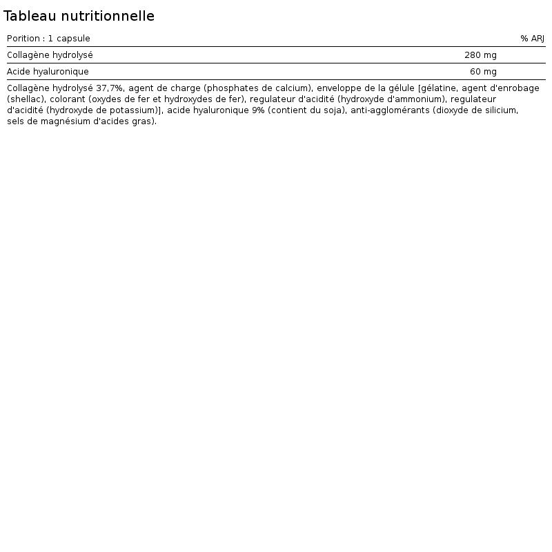 Hyaluronic & Collagene (30 Caps) - 2/4