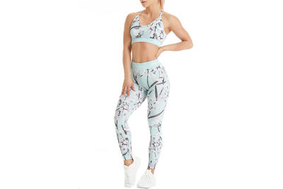 Leggins Damen GymHero Leggins MINT-MEADOW