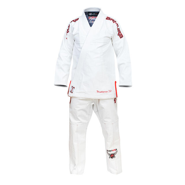 Kimono de BJJ ARMURA Praetorian 2.0 Alb