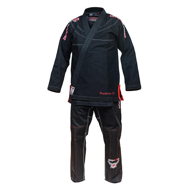 Kimono de BJJ ARMURA Praetorian 2.0 Negru