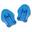 Monolpas-Paddle  de Natación INDIGO Azul