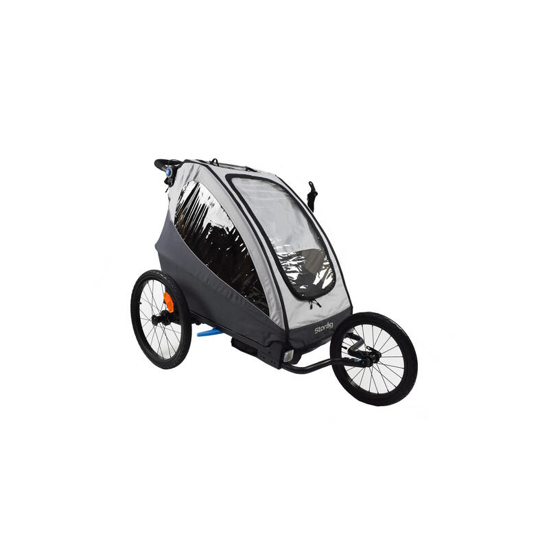 Kit jogger para almacenamiento de remolque de bicicleta para niños