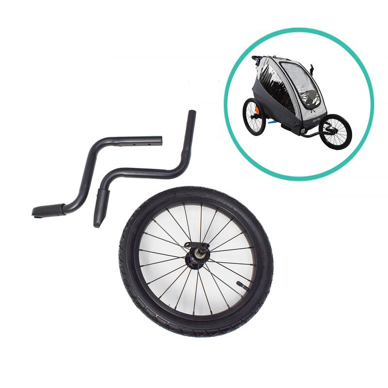 Kit jogger pour remorque vélo enfant storag