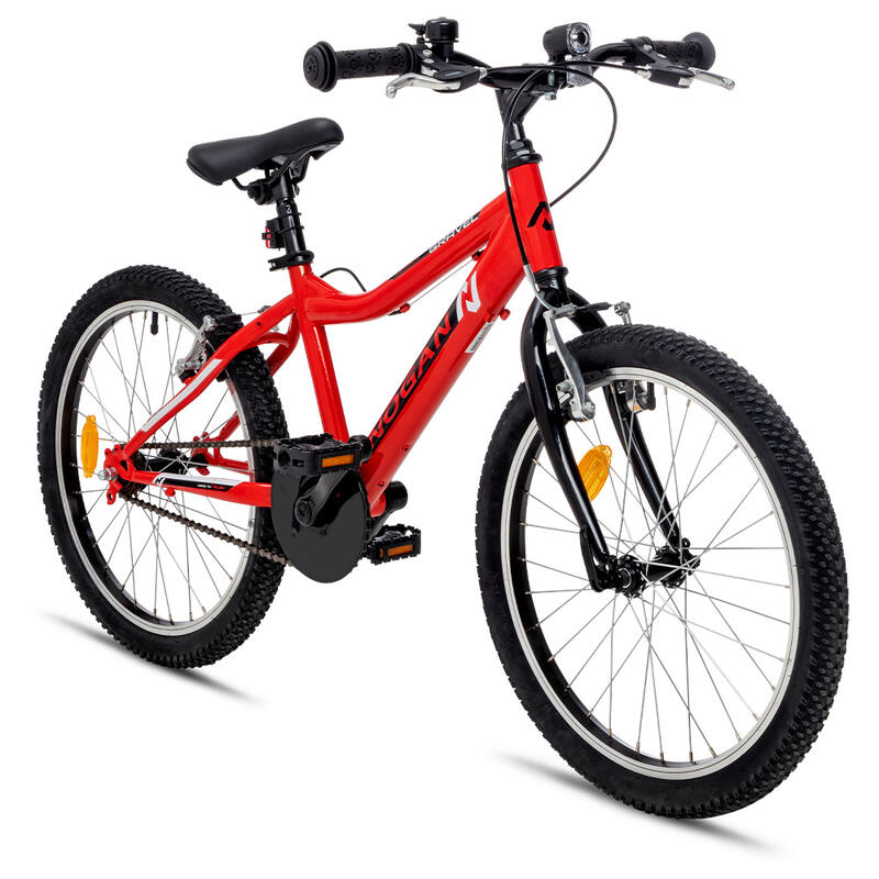 Nogan Gravel FUN Kinder Mountainbike - 20 inch - Signal Red