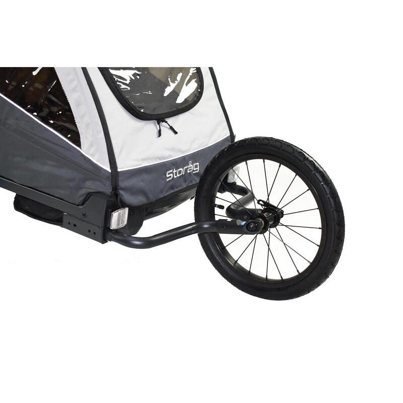 Kit jogger para reboque de bicicleta infantil STORAG