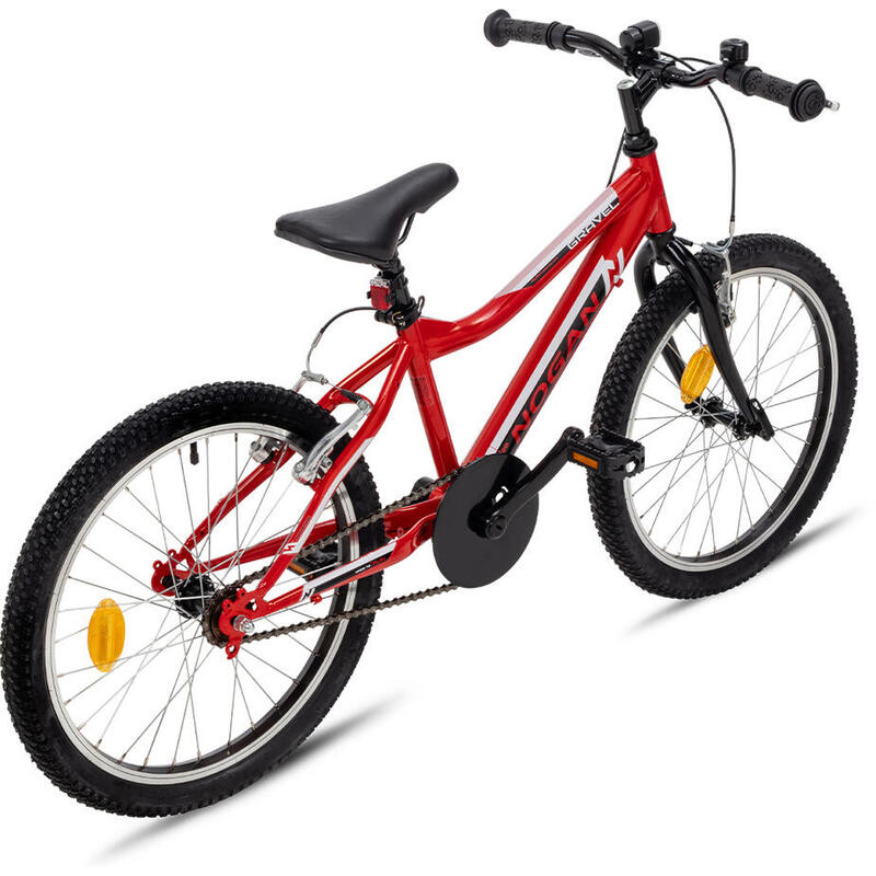 Bici MTB per bambini Nogan Gravel FUN - Signal Red