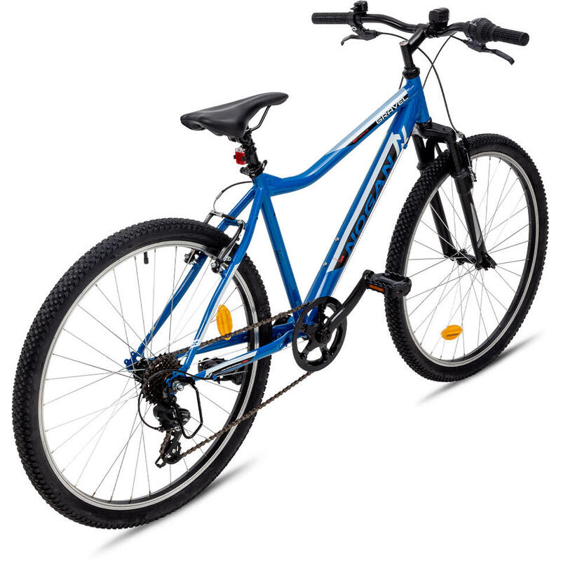 Nogan Gravel GO Suspension Kinder Mountainbike - 26 inch - Ocean Blue