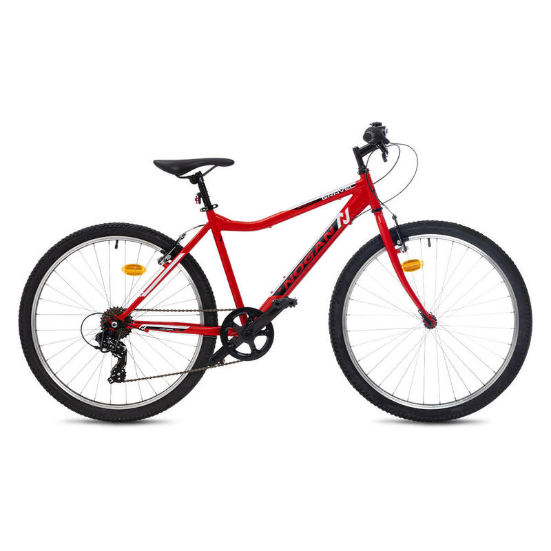 Nogan Gravel GO Kinder Mountainbike - 26 Zoll - Signal Red