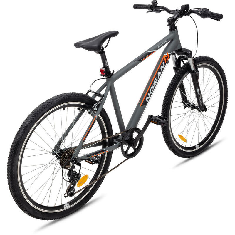 Nogan Gravel PRO Kinder Mountainbike - 26 inch - Graphite Grey