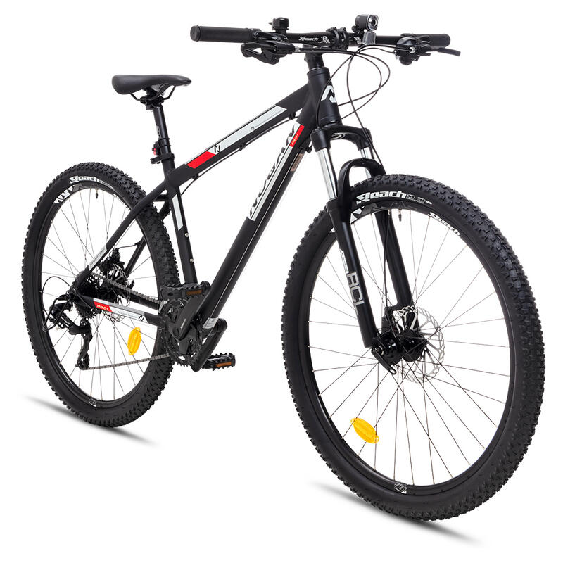 Nogan Gravel PRO+ Mountainbike - 27.5 inch - Small - Jet Black