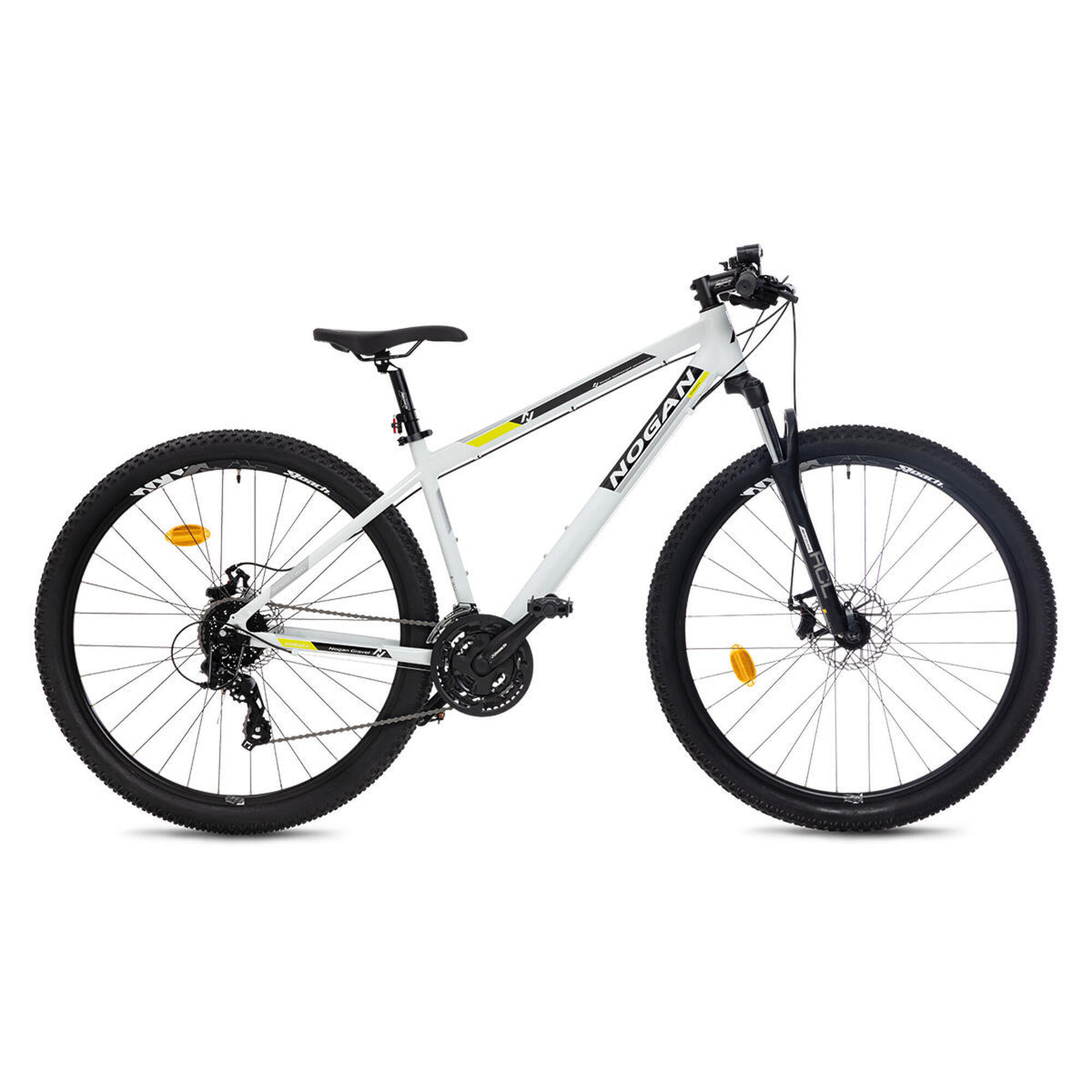 NOGAN Bici MTB Nogan Gravel PRO+ - 29 pollici - Arctic White