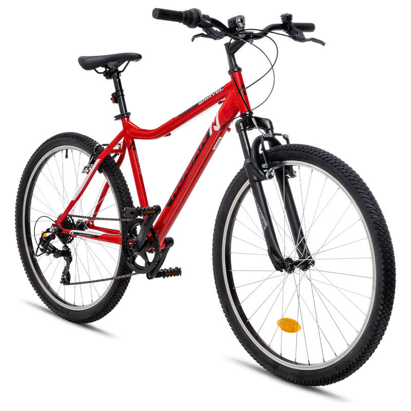 Bici MTB per bambini Nogan Gravel GO Suspension - Signal Red