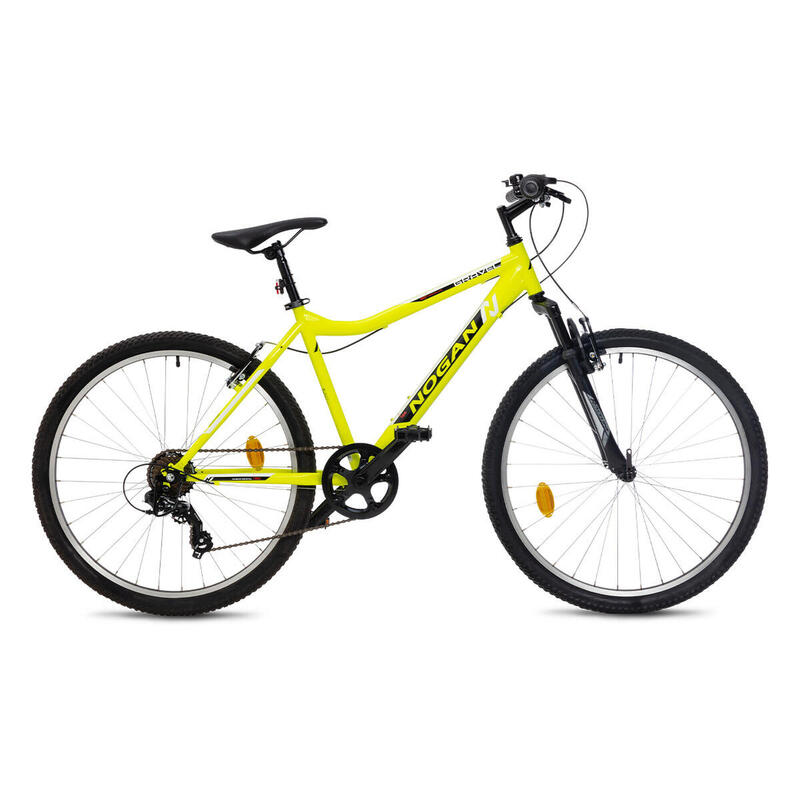 Bici MTB per bambini Nogan Gravel GO Suspension - Electric Yellow