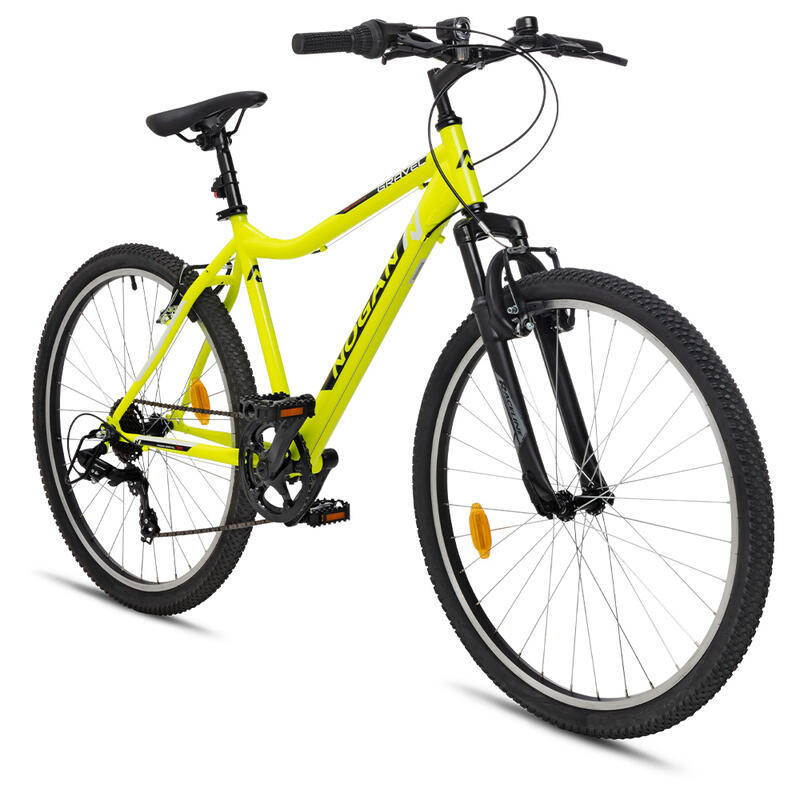 Vélo VTT Enfant Nogan Gravel GO Suspension - 26 pouces - Electric Yellow