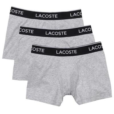 Boxers lacoste grijs, set van 3