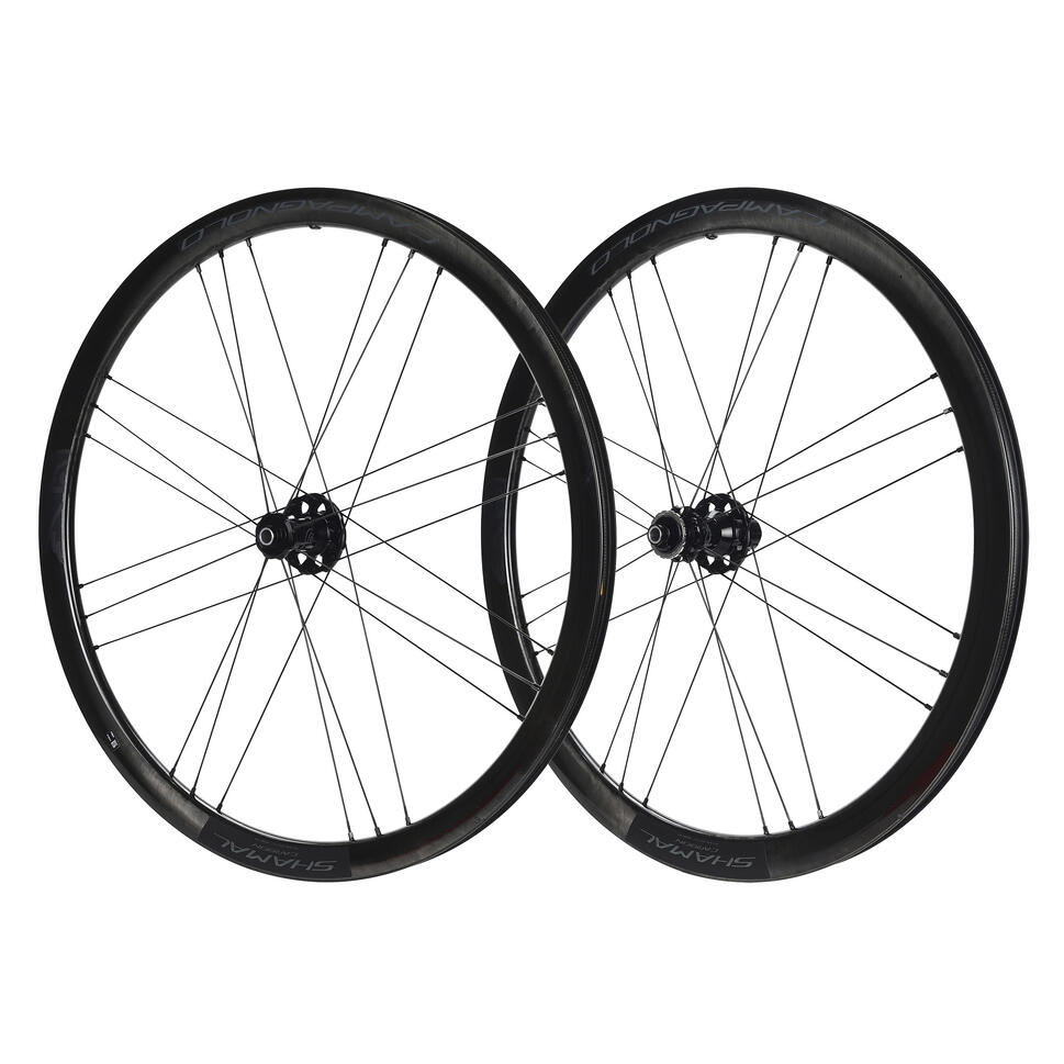 Rowery szosowe koło Campagnolo Shamal Carbon C21 DB 2WF Shimano, Czarny