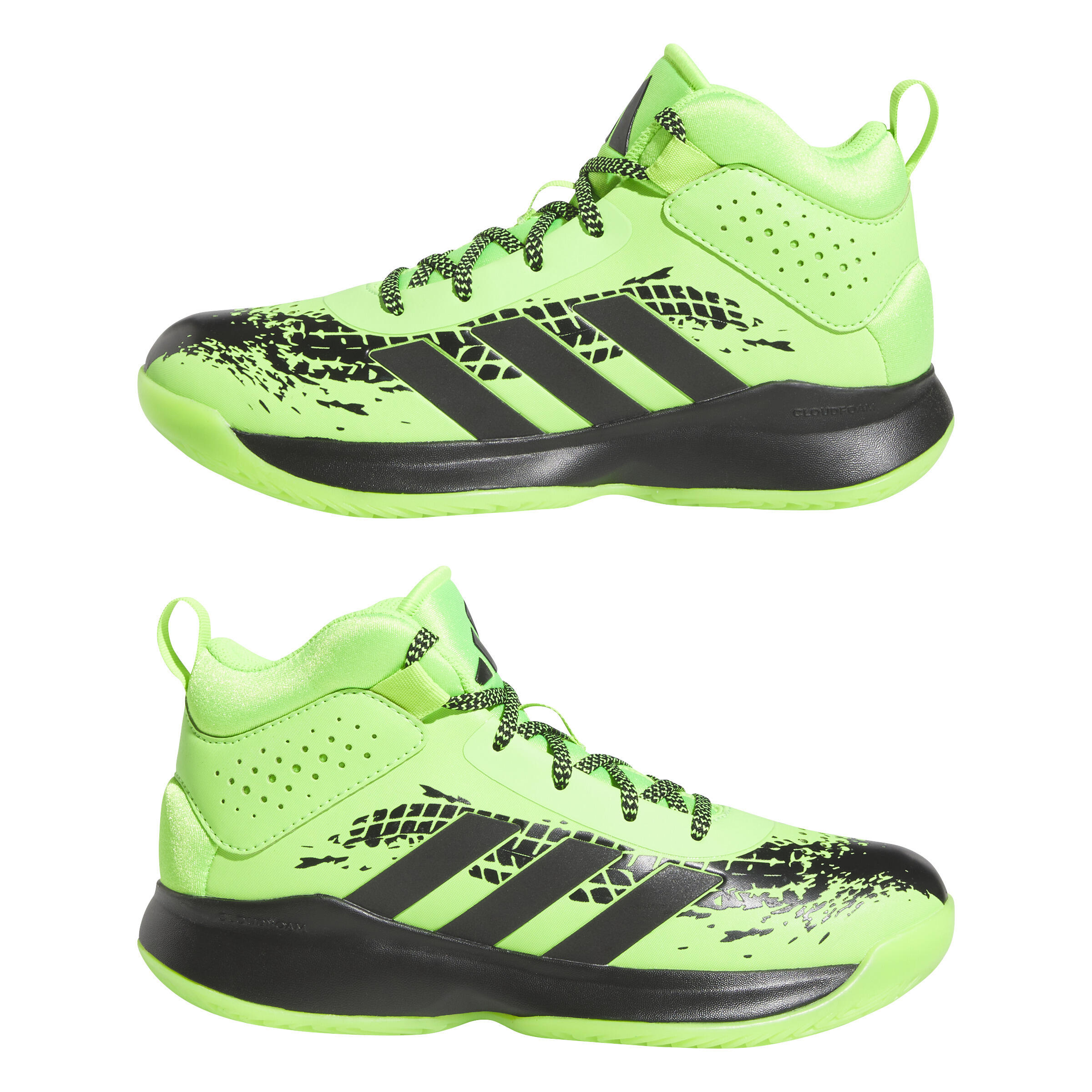 Scarpe grandi da interno per bambini adidas Cross Em Up 5 3/5