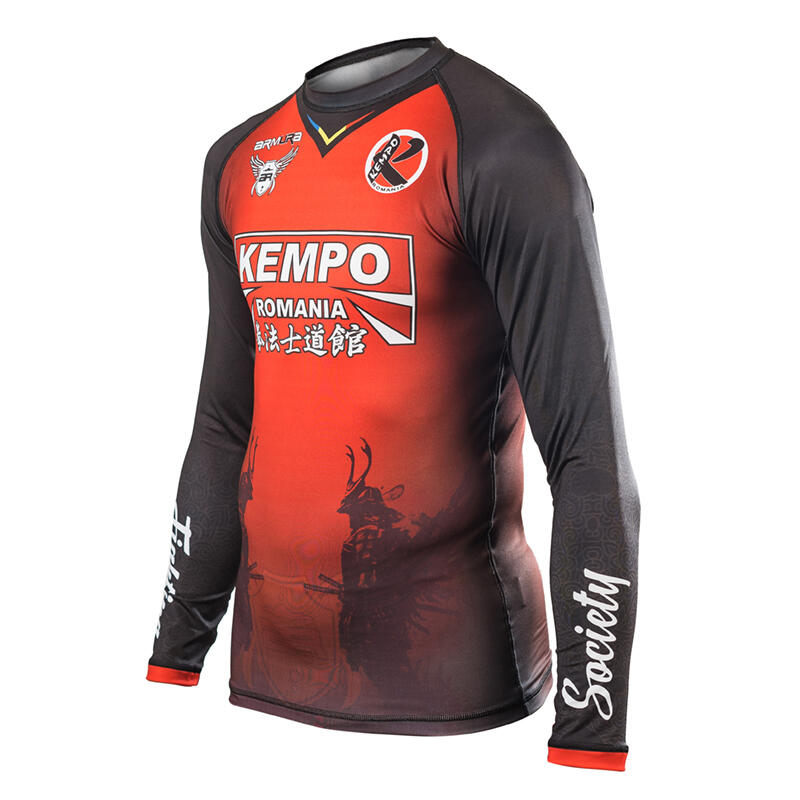 Rashguard ARMURA Kempo Rosu