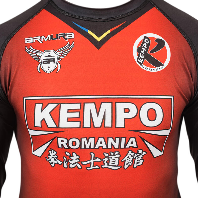 Rashguard ARMURA Kempo Rosu