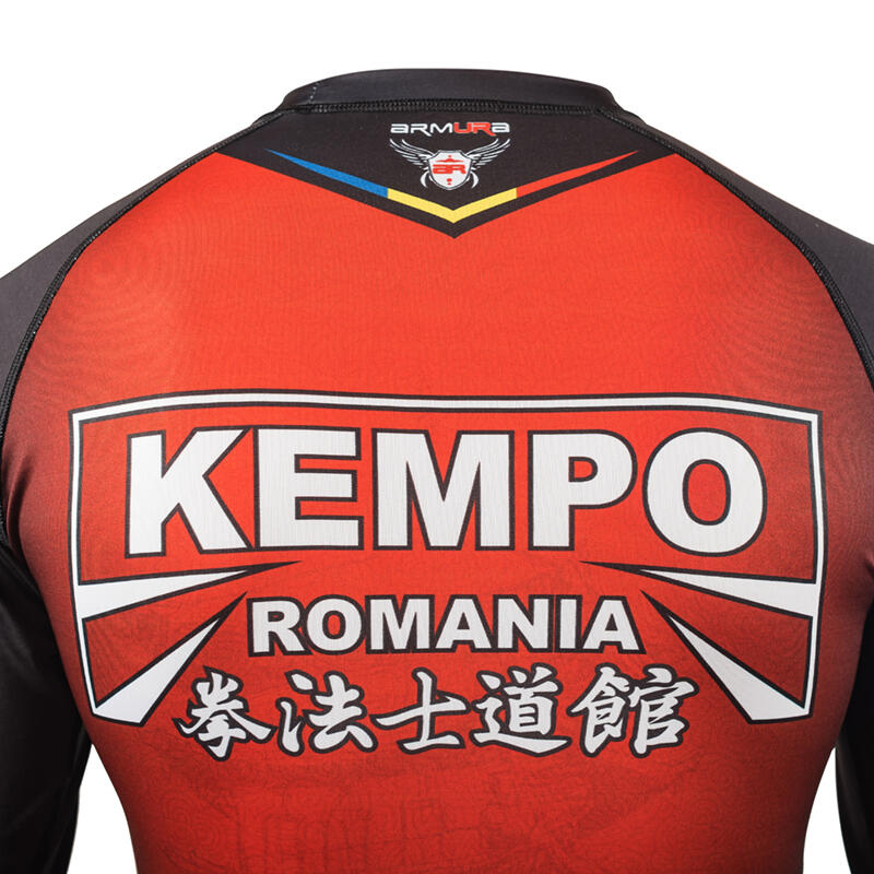 Rashguard ARMURA Kempo Rosu