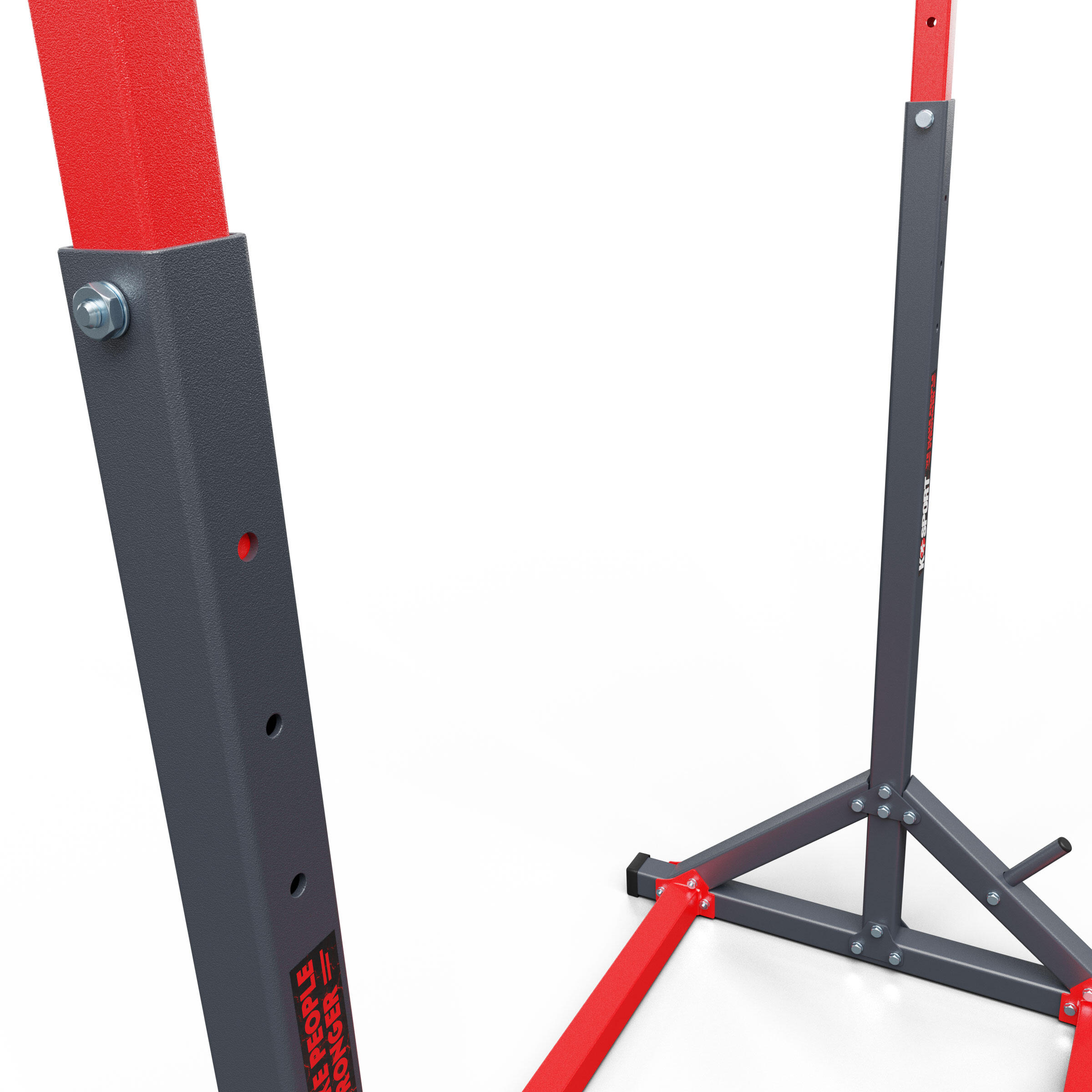 Freestanding Pull Up Bar Station Indoor Outdoor 6/7