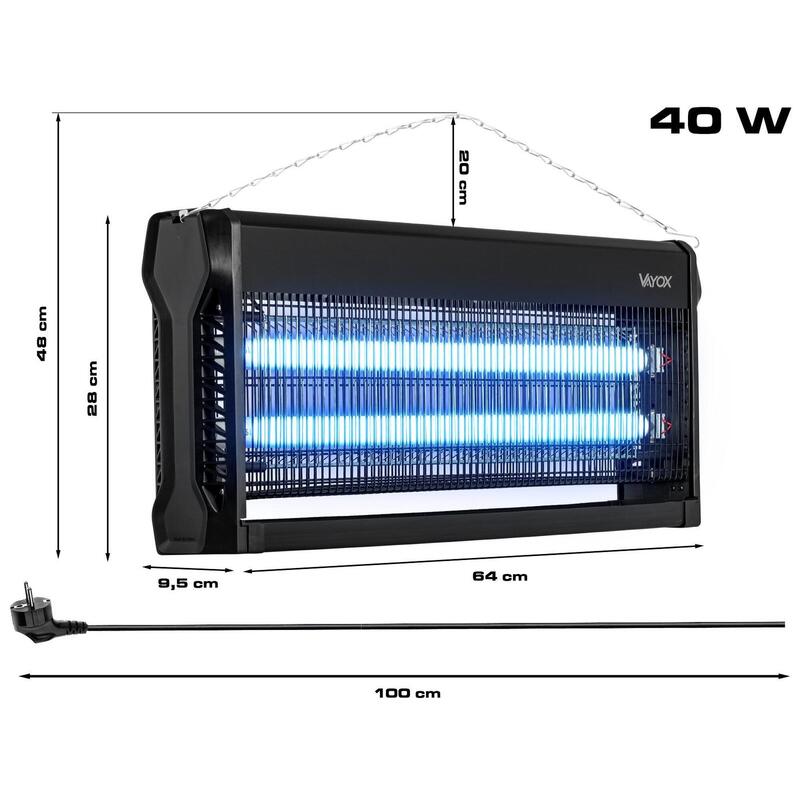 Lampa anti tantari IKL-40W 370m2