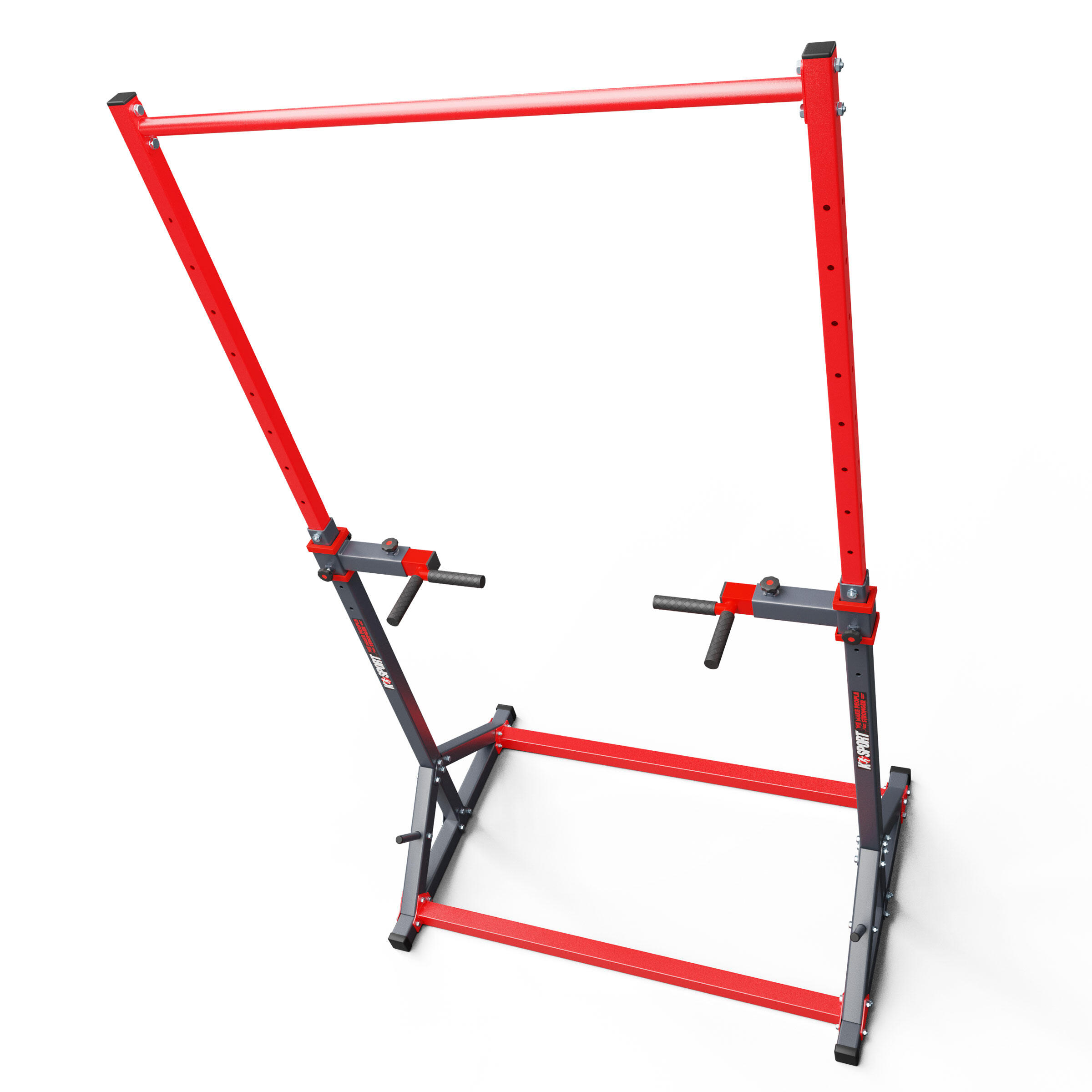 Krachtstation met geïntegreerd dipstation tot 140 kg 2/6