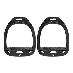 Étriers équitation Green Composite incliné ultra grip Flex-On