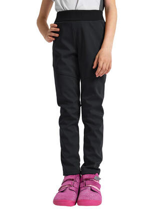 Elastische Softshell-Hose mit Fleece für Kinder Sporty, Fuchsia