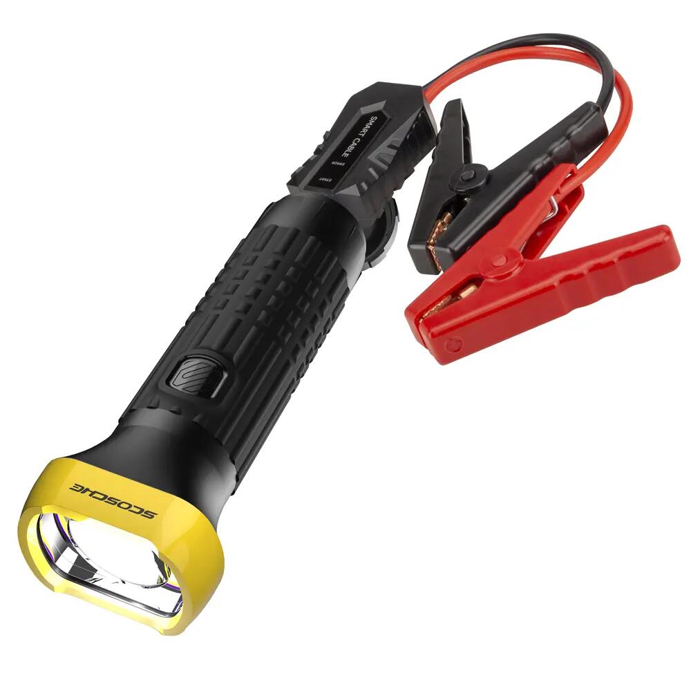 SCOSCHE Scosche - Portable Car Jump Starter with USB Power Bank and LED Flashlight