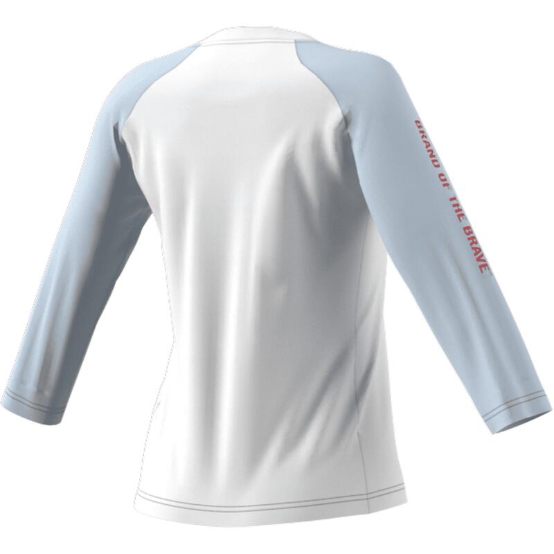 Maillot Graphics de manga larga para mujer - Blanco