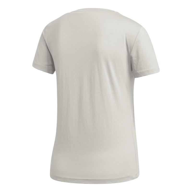 GFX T-Shirt - Dames - Beige/Brun