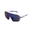 Lunettes de soleil Jaden - Matt White&Blue/Dark Blue Revo