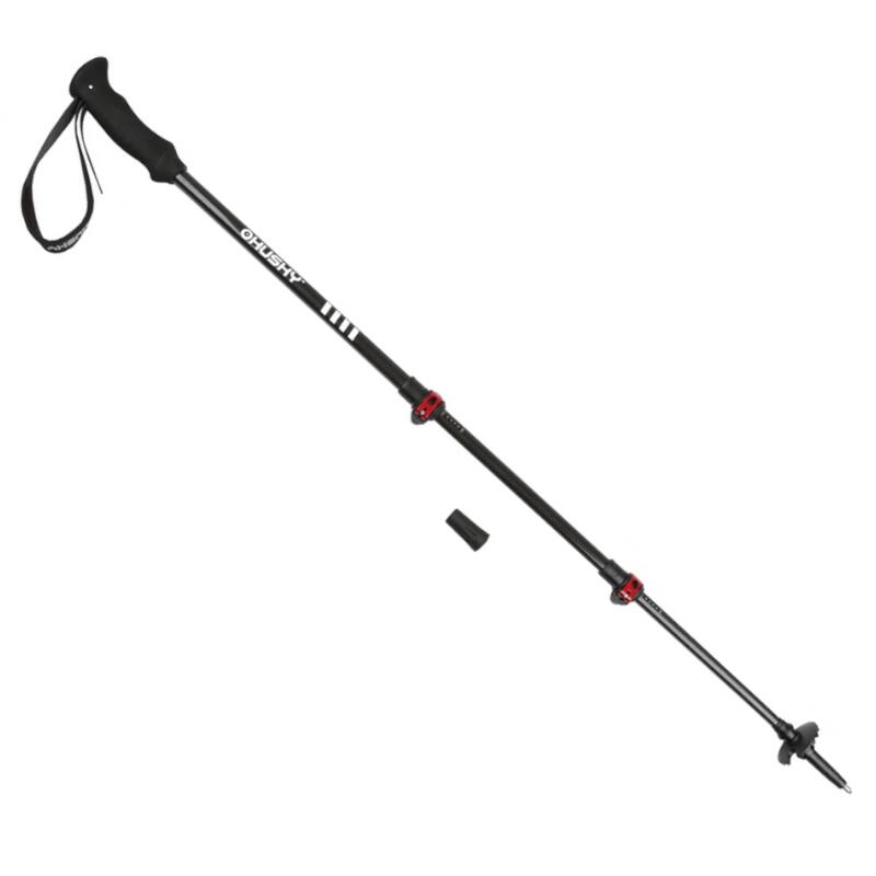 Wandelstokken (set) Trekking Siris carbon Flip-lock - Zwart 2/5