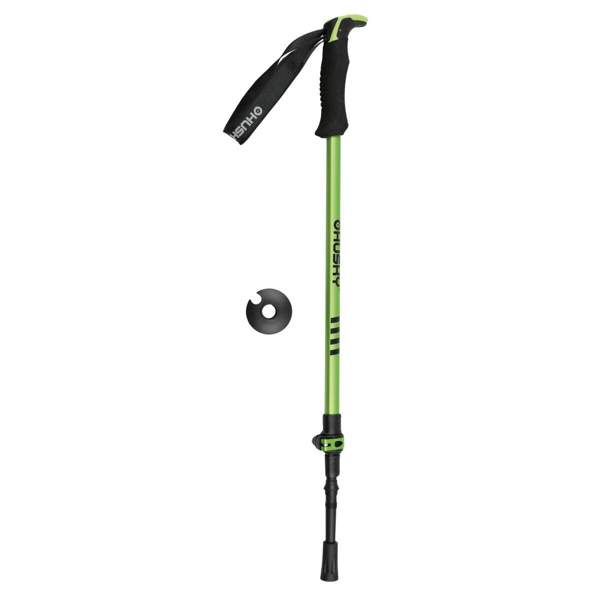 HUSKY Wandelstokken (set) Trekking Spurf 3-delig Flip-lock - Groen