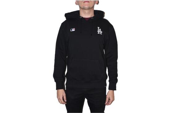 47 Brand MLB Los Angeles Dodgers Hoodie, Homme, Fitness, pulls molletonnés, noir