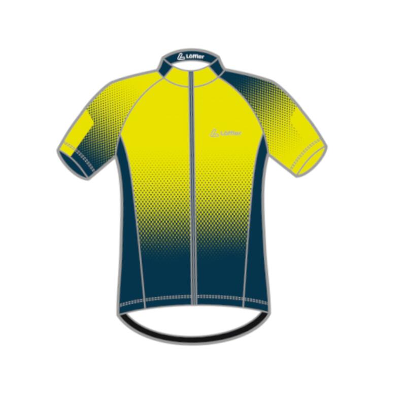 Fietsshirt korte mouwen M Bike Jersey FZ Dusty Mid - Geel