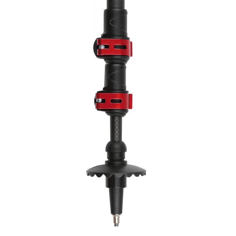 Wandelstokken (set) Trekking Sones carbon Flip-lock - Zwart 5/5