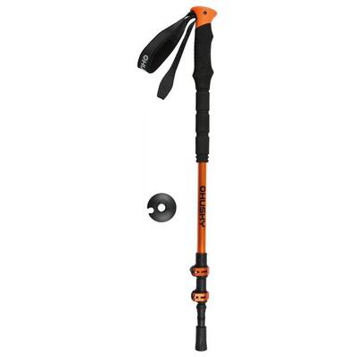 Wandelstokken (set) trekking stork 3-delig flip-lock - oranje