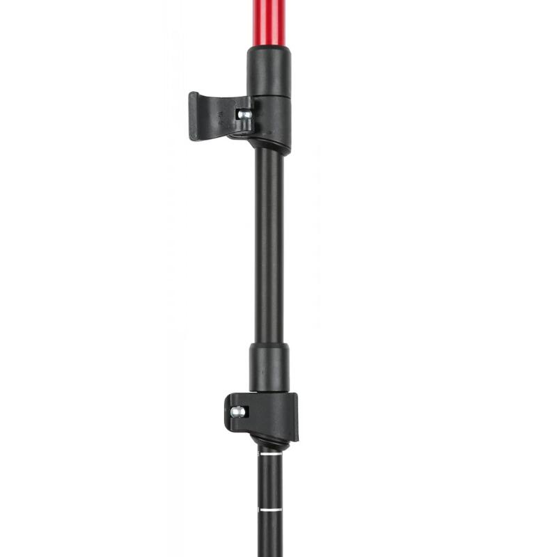 Bâtons de marche (set) Trekking Scaup 3 pièces Flip-lock - Rouge