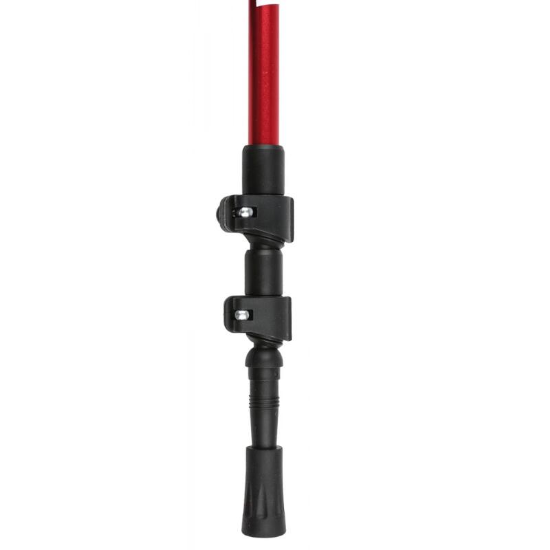 Wandelstokken (set) Trekking Scaup 3-delig Flip-lock - Rood 4/5