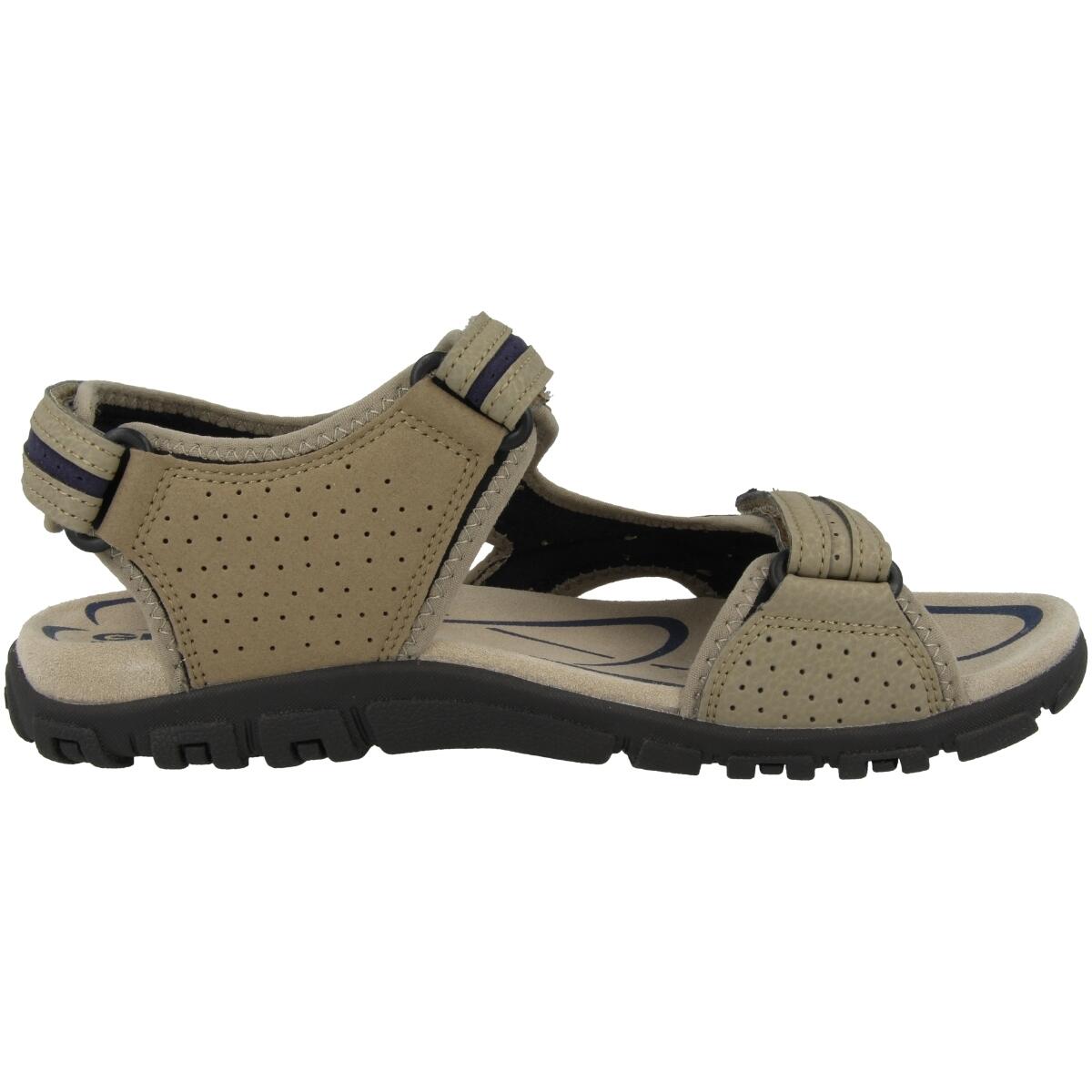 Sandales Homme UOMO SANDAL STRADA Beige/Bleu Marine 3/7
