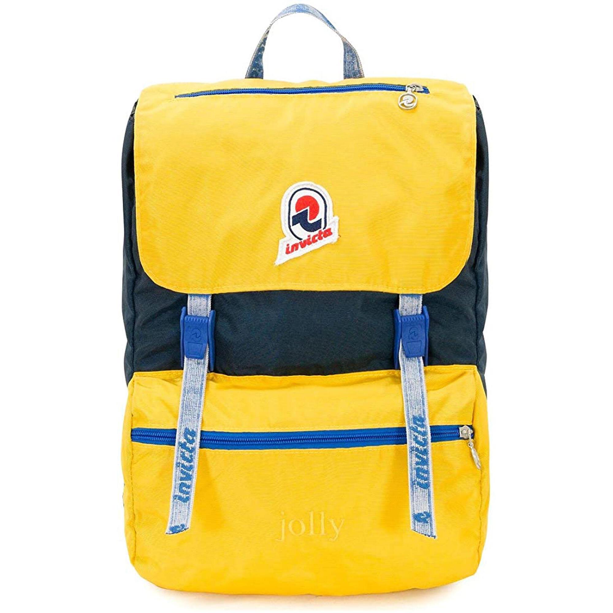 INVICTA Zaino Jolly III VINTAGE Ragazza 20 Lt Giallo Tempo Libero