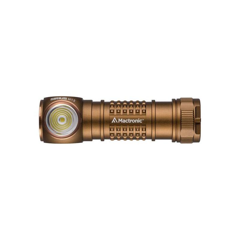 Lampe frontale Sirius H12 Angle - 1200 lumen - Marron