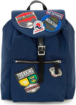 Zaino ALPINO HERITAGE PATCH Unisex 20 Lt Azzurro Tempo Libero