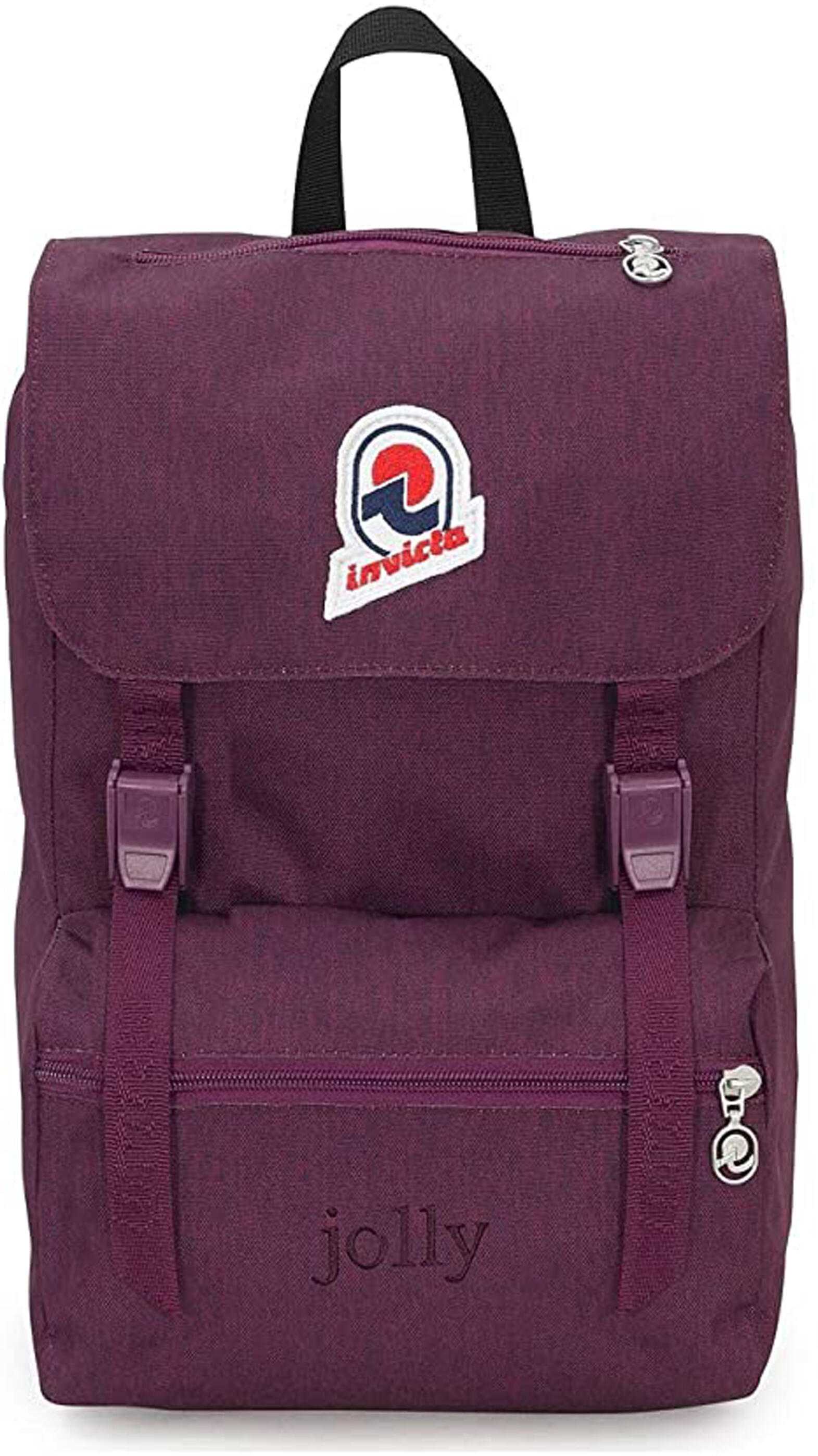 INVICTA Zaino SOLID Unisex 15 Lt Viola Tempo Libero