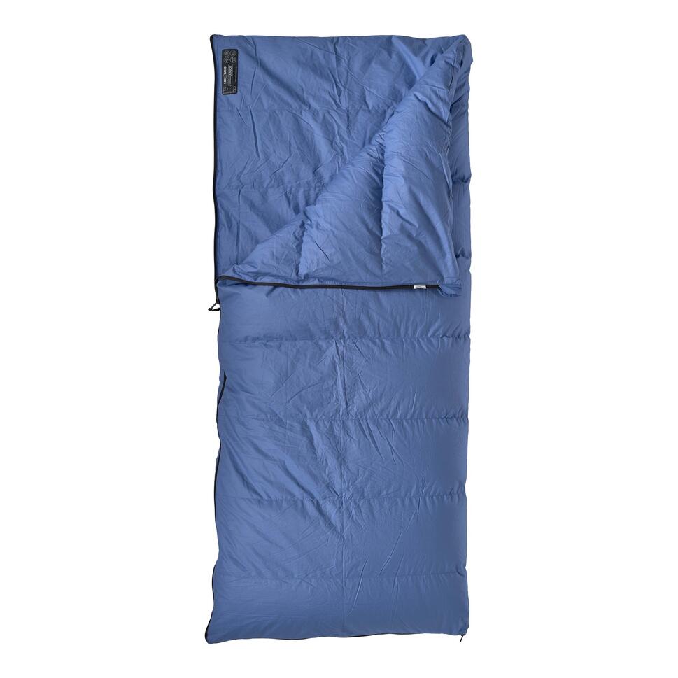 Śpiwór puchowy Companion Junior 100% bawełna - 995 gr - 160X70 cm - 0°C