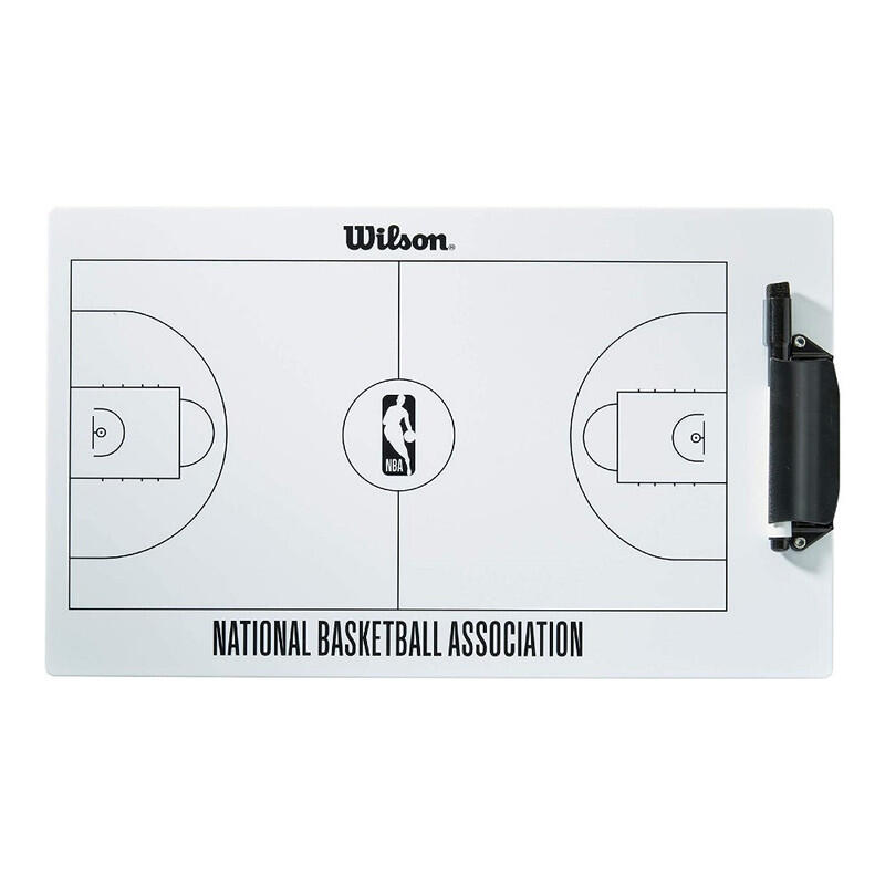 Tableau voor de basketbalwedstrijd Wilson