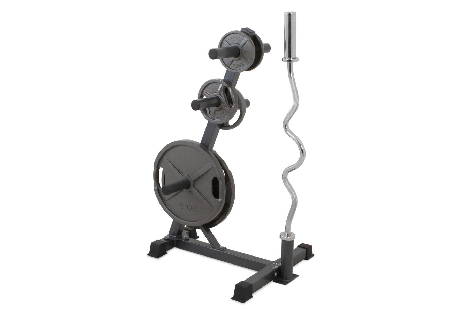 Soporte Discos Olímpicos y Barra OPT Titanium 2/2